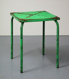 Xavier Pauchard Metal Side Table France c 1950 - 3543228