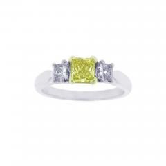 YELLOW DIAMOND ENGAGEMENT RING - 2626003