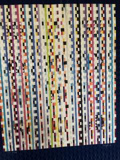 Yaacov Agam 1981 Silk tapestry by Yaacov Agam - 4476012