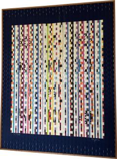 Yaacov Agam 1981 Silk tapestry by Yaacov Agam - 4476474
