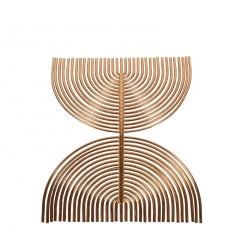 Yaacov Agam Menorah Yaakov Agam Kinetic Gold Plated Sculpture - 948655