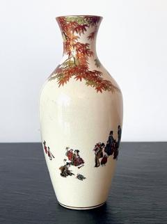 Yabu Meizan Japanese Miniature Satsuma Vase Yabu Meizan Meiji - 2846769