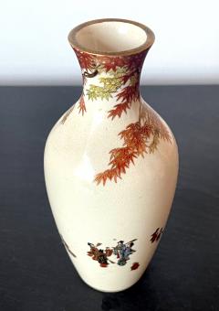 Yabu Meizan Japanese Miniature Satsuma Vase Yabu Meizan Meiji - 2846771