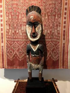 Yam Ancestor Figure on Stand from Padua New Guinea - 367476