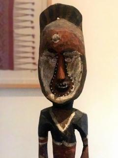 Yam Ancestor Figure on Stand from Padua New Guinea - 367481