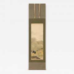 Yamamoto Shunkyo Oncoming Rain in a Mountain Valley 1920s - 4704265