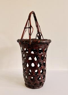 Yamashita Kochikusai Japanese Bamboo Basket Ikebana by Yamashita Kochikusai - 4688439