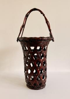 Yamashita Kochikusai Japanese Bamboo Basket Ikebana by Yamashita Kochikusai - 4688440