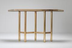 Yann Dessauvages Brass contemporary console table 2015 - 1382628