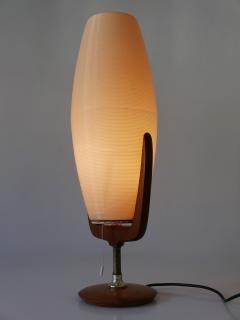 Yasha Heifetz Large Rare Mid Century Modern Yasha Heifetz Rotaflex Table Lamp USA 1950s - 3479613