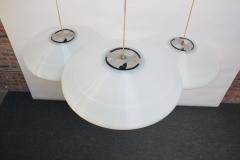 Yasha Heifetz Single Mid Century Modern Spun Plastic Rotaflex Pendant Lamp by Yasha Heifetz - 2834962