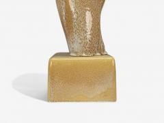 Yasha Heifetz Yasha Heifetz Style Ceramic Abstract Table Lamps USA 1960s - 4313261