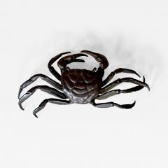 Yasunosuke VI Ryubundo Japanese Bronze Articulated Crab Okimono Meiji by Yasunosuke Ryubundo VI - 4532044