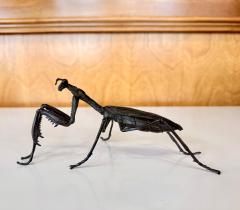 Yasunosuke VI Ryubundo Large Japanese Articulate Bronze Praying Mantis Jizai Yasunosuke Ryubundo VI - 4532953