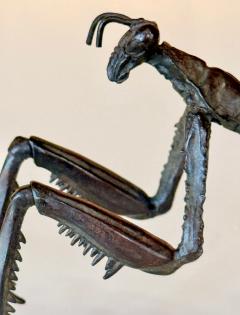 Yasunosuke VI Ryubundo Large Japanese Articulate Bronze Praying Mantis Jizai Yasunosuke Ryubundo VI - 4532960