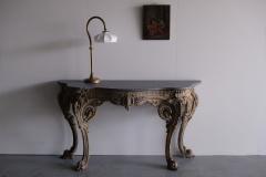 Yates Haywood Cast Iron Console Table Circa 1842 - 4510970