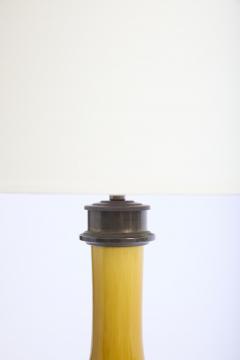 Yellow Ceramic Table Lamp - 4771687