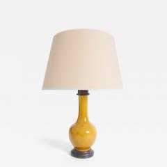 Yellow Ceramic Table Lamp - 4772417