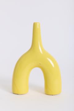 Yellow Ceramic Vase - 4497447