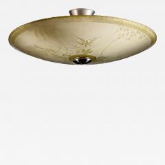 Yellow glass pendant - 4483305