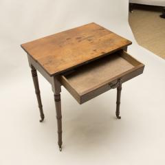 Yew Wood Side Table - 80124