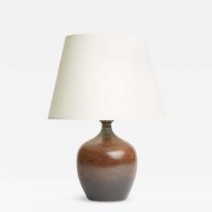 Yngve Blixt Mid Century Ceramic Table Lamp by Yngve Blixt 1920 1981 - 2459698