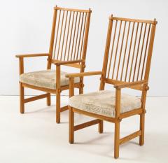 Yngve Ekstr m Pair of Swedish Yngve Ekstr m Chairs circa 1950s - 1555144