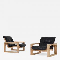 Yngve Ekstr m Scandinavian Midcentury Lounge Chairs by Yngve Ekstr m for Swedese - 2578229