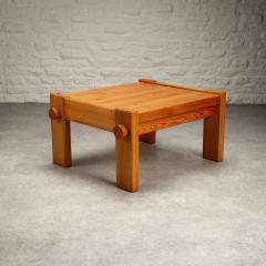 Yngve Ekstr m Solid Pine Coffee Table by Yngve Ekstr m for Swedese Sweden 1970s - 2425857