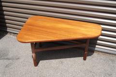 Yngve Ekstr m Teak and Limed Oak Three Legged Table by Yngve Ekstr m for Westbergs M bler - 2561906