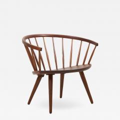 Yngve Ekstr m Wooden Easy Chair Arka by Yngve Ekstr m Sweden 1950s - 1135772