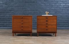 Yngve Ekstr m Yngve Ekstr m Model 507 Walnut Night Stands for Dux - 4387333