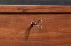 Yngve Ekstr m Yngve Ekstr m Walnut Drop Leaf Writing Desk for Dux - 4523883