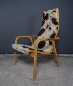 Yngve Ekstr m Yngve Ekstrom Cowhide Lamino Lounge Chair Designed 1952 Swedese - 2212581