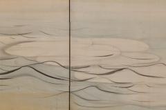 Yokoyama Seiki Japanese Screen 19th Century Reflections of the Moon - 4696722