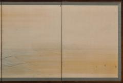 Yokoyama Seiki Japanese Screen 19th Century Reflections of the Moon - 4696723