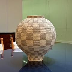 Yoonjee Kwak Contemporary Monumental Moon Jar Hand Built Stoneware 2020s - 3788002