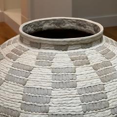 Yoonjee Kwak Contemporary Monumental Moon Jar Hand Built Stoneware 2020s - 3788005