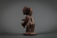 Yoruba West African Sculpture of Ancestor Couple - 3977853