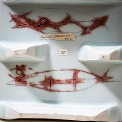 Yoshikawa Masamichi Ice Blue Bowl Kayho No 13 by Ceramic Artist Masamichi Yoshikawa 21st Century - 4682345