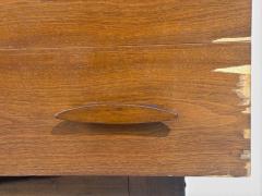 Young Manufacturing Highboy Dreser Walnut USA 1960s - 4601940