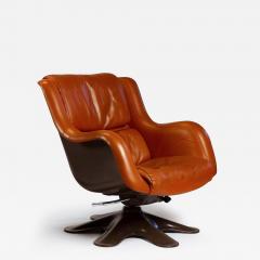 Yrjo Kukkapuro Karuselli Tilt Swivel Lounge Chair by Yrjo Kukkapuro for Haimi Finland 1960s - 3440022