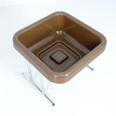 Yrjo Kukkapuro Modern Yrj Kukkapuro Magazine Flower Table Model 3666 Haimi Finland 1970s - 4550288