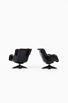 Yrjo Kukkapuro Yrj Kukkapuro Easy Chairs Model 418 Produced by Haimi in Finland - 1794363