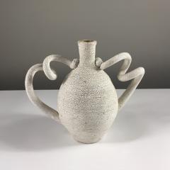 Yumiko Kuga Amphora Ceramic Vase with Straight Neck by Yumiko Kuga - 1978256