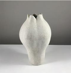 Yumiko Kuga Elongated Blossom Vase Pottery by Yumiko Kuga - 3413123