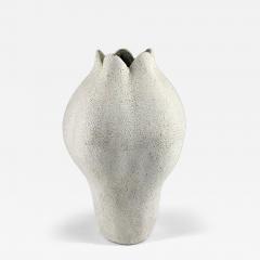 Yumiko Kuga Elongated Blossom Vase Pottery by Yumiko Kuga - 4191392