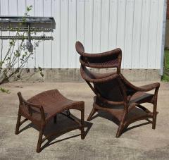 Yuzru Yamakawa Yuzuro Yamakawa Lounge Chair and Ottoman - 4576331