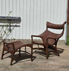 Yuzru Yamakawa Yuzuro Yamakawa Lounge Chair and Ottoman - 4576337