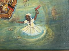 Yves Lafontant Voodoo Vodou Ceremony at Sea - 4427109